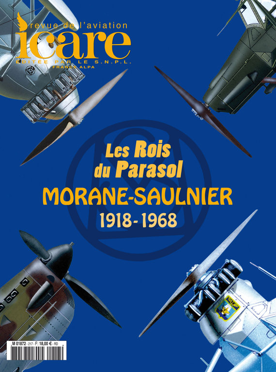 ICARE N°217, LES ROIS DU PARASOL  MORANE SAULNIER 1918-1968