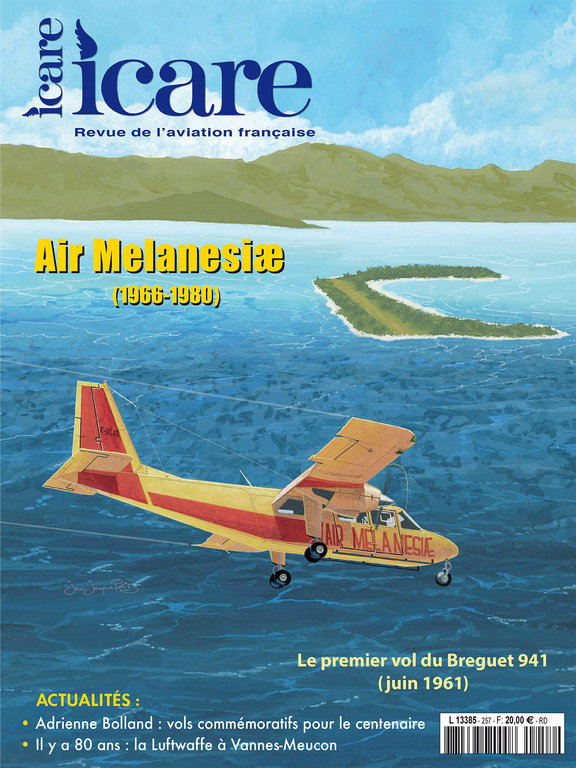 ICARE N°257 AIR MELANESIÆ (1966-1980)